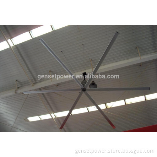 8ft to 24ft Industrial Ceiling Mounted Exhaust Fan for high ceiling factory